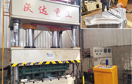 500噸電動三輪(lun)車擋風闆沖壓(yā)成型液壓機視(shì)頻