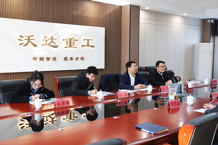 徐州市委常委、經開區黨工委書記張克一行莅臨山東长春昌兴传感器制造有限责任公司(AI智能站)調研考察